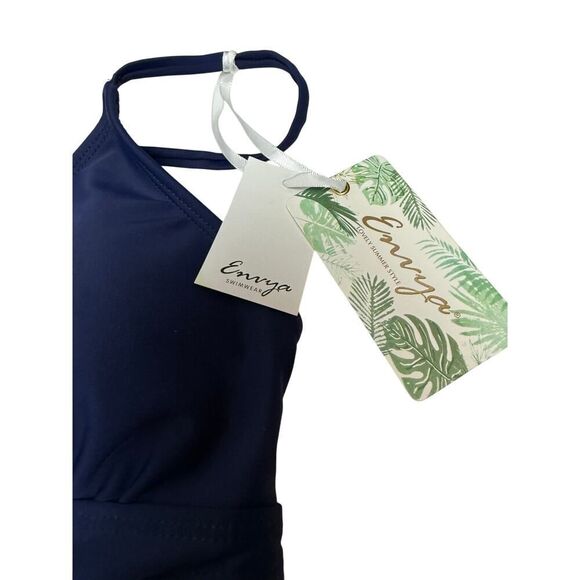 NWT Baltic Born Envya Swimwear Odyssey One Piece Swimsuit in Navy Blue NWT Sz. M - Picture 6 of 8